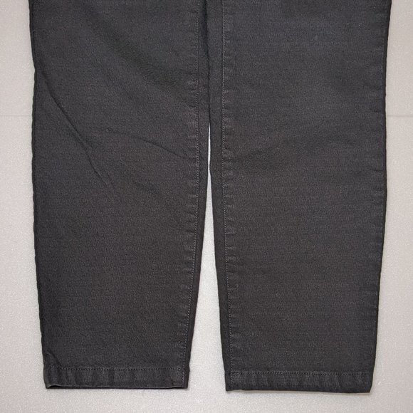 Eileen Fisher Organic Cotton Skinny Ankle Black Jeans Denim - Picture 5 of 15